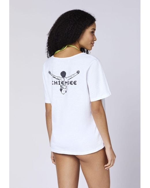 Chiemsee White Print- T-Shirt Regular Fit 1