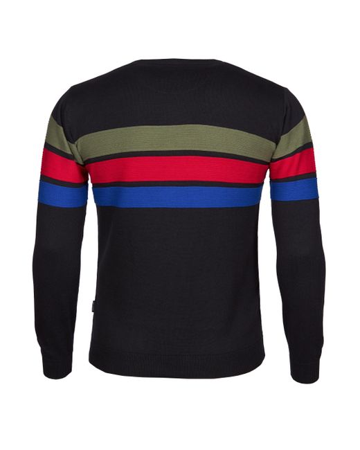 Hajo Rundhalspullover H Pullover RH in Blue für Herren