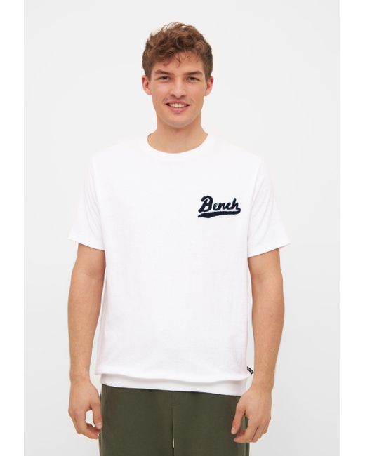 Bench T-Shirt VIVAL in White für Herren