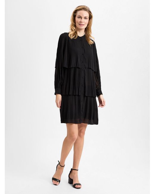 Y.A.S Black Y..S A-Linien-Kleid YASKalaya