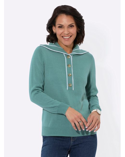 WITT Green Strickpullover Pullover