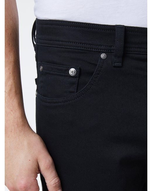 Pierre Cardin 5-Pocket-Jeans DIJON black star 3880 122.05 Konfektionsgröße/Übergrößen in Blue für Herren