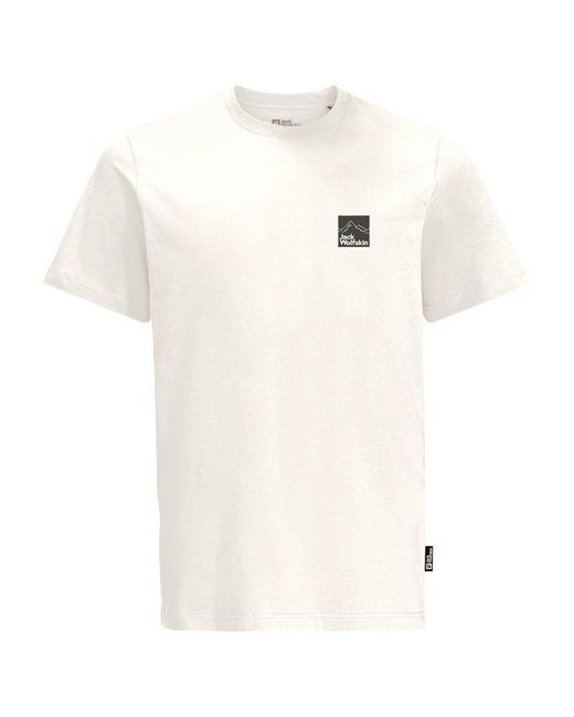 Jack Wolfskin Shirt GIPFELZONE T M in White für Herren