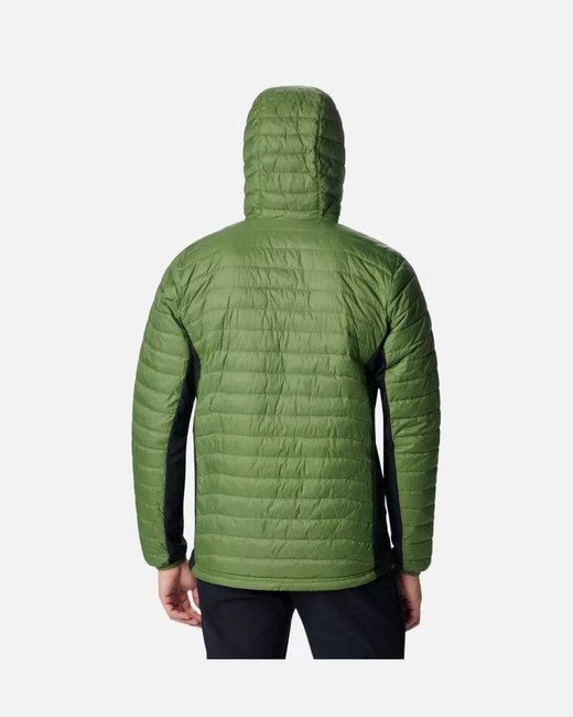Columbia Green Steppjacke Powder Pass Hooded Jacket