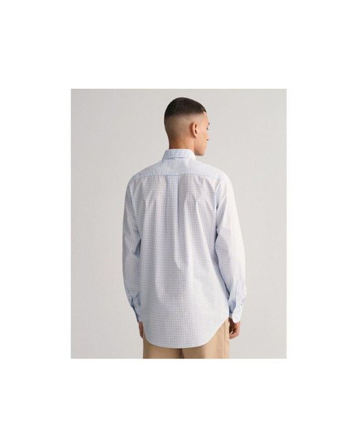 Gant Langarmhemd uni (1-tlg) in Gray für Herren