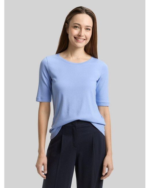 Tom Tailor Blue T-Shirt T-Shirt Basic T-Shirt