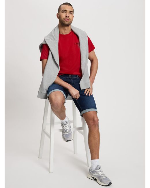 Cross Jeans ® Jeansshorts Leom in Blue für Herren