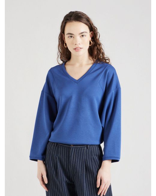 B.Young Blue Sweatshirt PUSTI (1-tlg) Plain/ohne Details