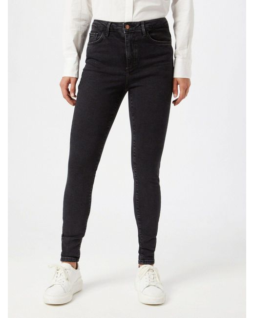 Vero Moda Black Skinny-fit-Jeans Sophia (1-tlg) Plain/ohne Details