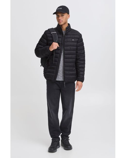 North Bend Softshelljacke NBEddy M CFT+ Sportliche Steppjacke in Gray für Herren