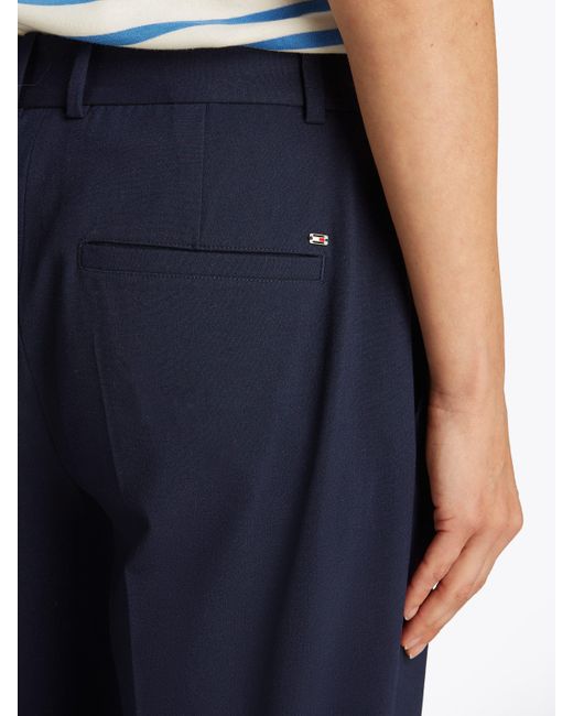 Tommy Hilfiger Blue Webhose Low Normal Waist Bi-Stretch Gürtelschlaufe