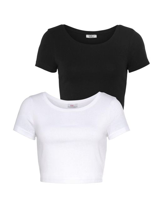 Flashlights Black Kurzarmshirt