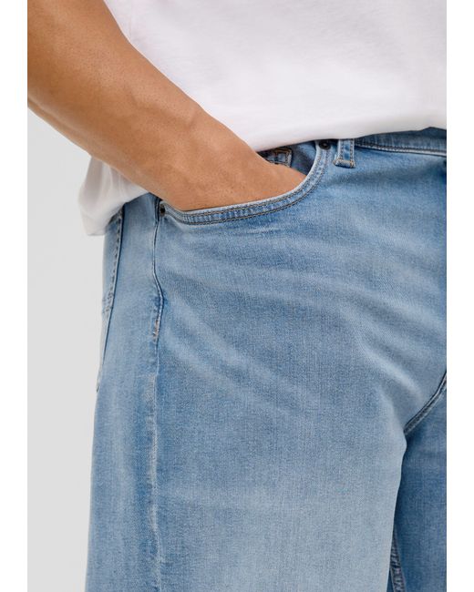 S.oliver Stoffhose Jeans-Shorts York / Mid Rise in Blue für Herren