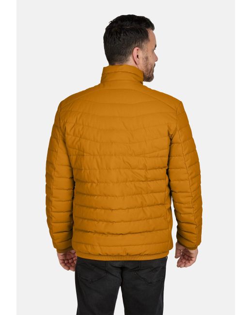 CALAMAR Steppjacke Structured Jacket in Orange für Herren
