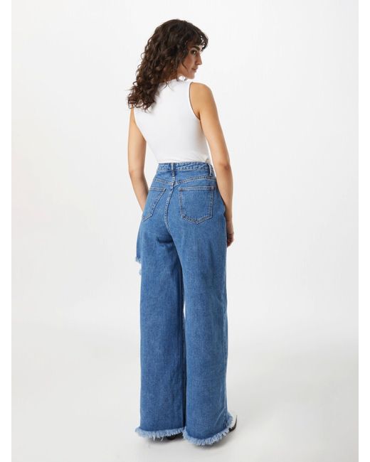 MissPap Blue Weite Jeans (1-tlg) Weiteres Detail