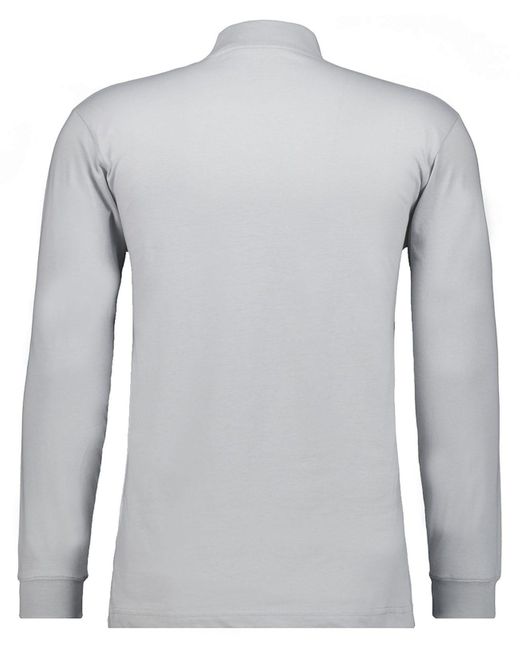 RAGMAN Stehkragenshirt in Gray für Herren