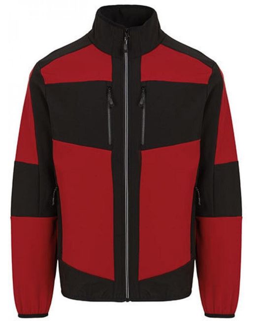 Regatta Outdoorjacke E-volve 2-Layer Softshell Jacket Softshelljacke in Red für Herren