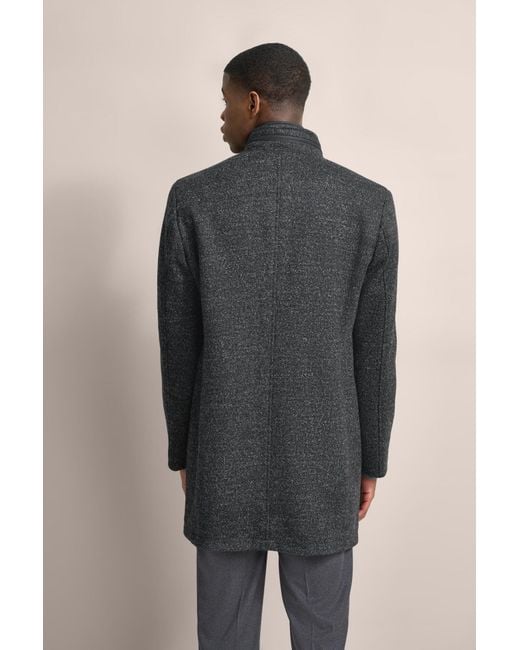 Bugatti Kurzmantel mit Stretchfunktion in Black für Herren