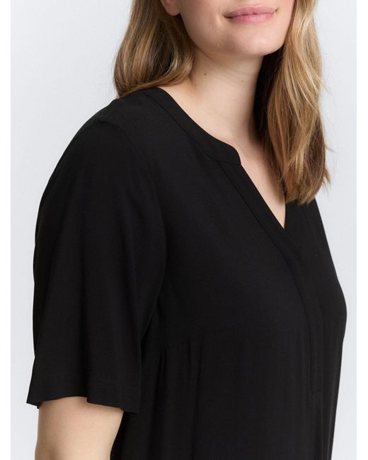 Tom Tailor Black TOM TAILOR Sommerkleid Plus Size