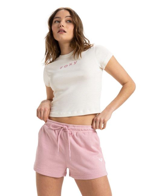 Roxy Pink Bermudas Surf Stoked