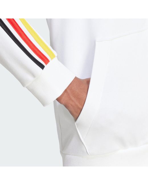Adidas Originals Hoodie DFB DNA KAPUZENJACKE in White für Herren