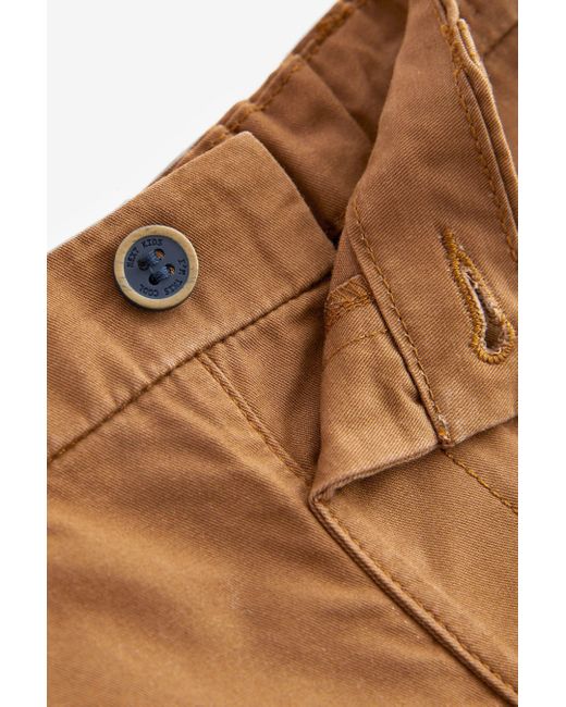 Next Chinoshorts Chino-Shorts (1-tlg) in Brown für Herren