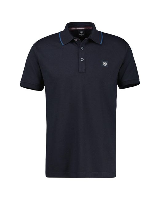 Lerros Poloshirt in Übergrößen, bequem und sportiv in Blue für Herren