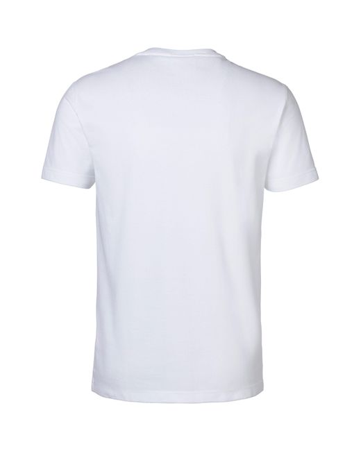 Gant T- Slim Fit Tonal Shield Pique Shirt mit in Ton Logo in White für Herren