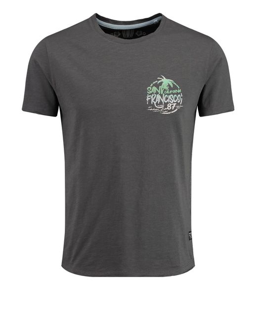 Key Largo T-Shirt MT SOUND (1-tlg) in Gray für Herren