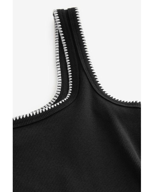 Next Black Midikleid Midi-Sommerkleid aus Baumwolljersey (1-tlg)