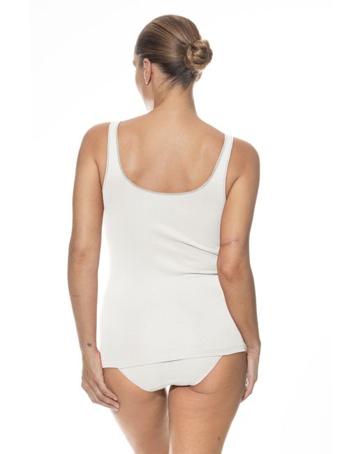 Mey White Trägertop Serie Emotion Elegance Uni (1-tlg)