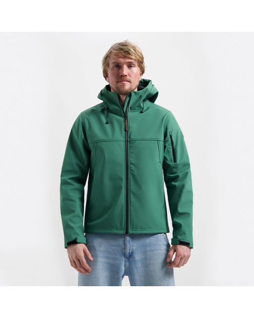 Travelin ' Softshelljacke Stian Men Dark green XXL für Herren