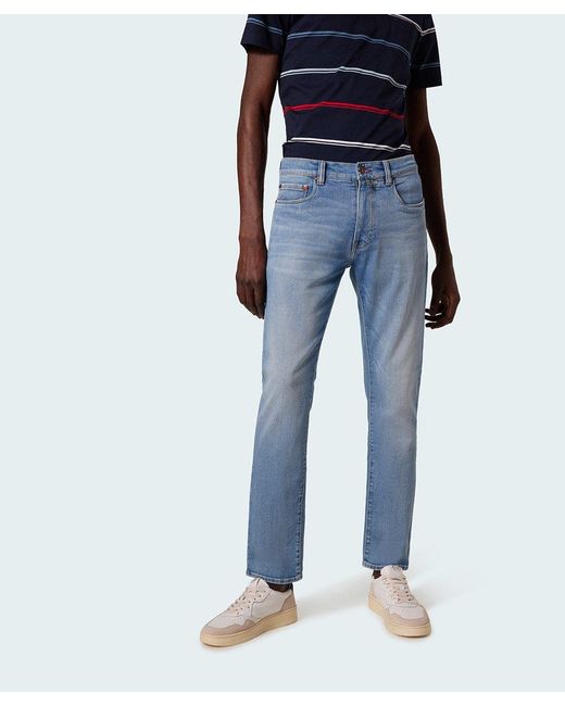 Pierre Cardin 5-Pocket-Jeans Lyon tapered in Blue für Herren