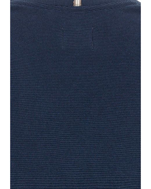 Camel Active Blue Strickpullover Feinstrickpullover mit V-Ausschnitt