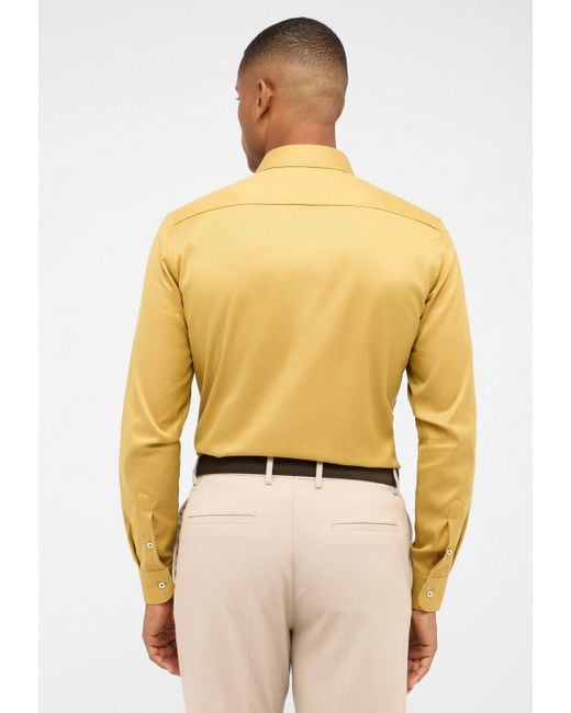 Eterna Langarmhemd SLIM FIT NON IRON (bügelfrei) in Natural für Herren