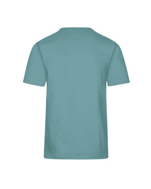 Trigema T-Shirt mit Knopfleiste DELUXE Baumwolle (1-tlg) in Green für Herren