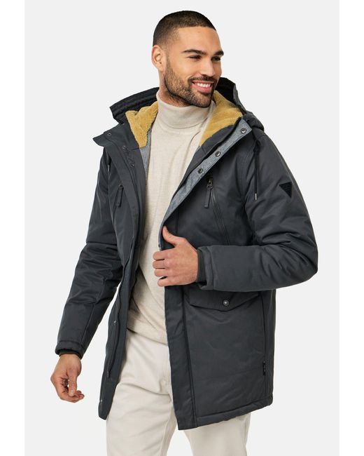 INDICODE Winterjacke Loaf in Black für Herren