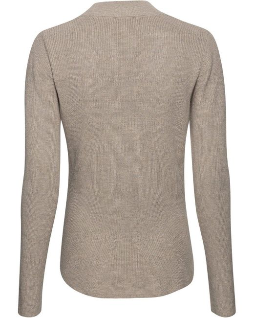 Felicitas Gray Strickpullover Pullover Petunia