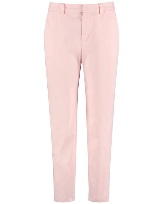 Taifun Pink Stoffhose HOSE FREIZEIT VERKUE