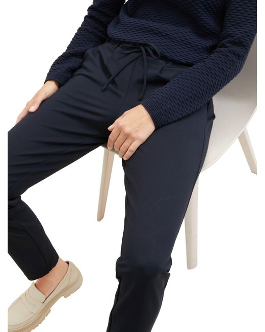Tom Tailor Blue Stoffhose