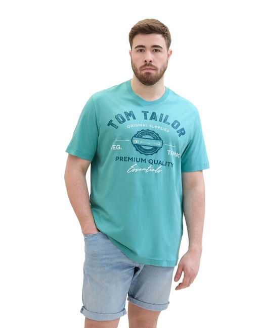 Tom Tailor T-Shirt in Blue für Herren