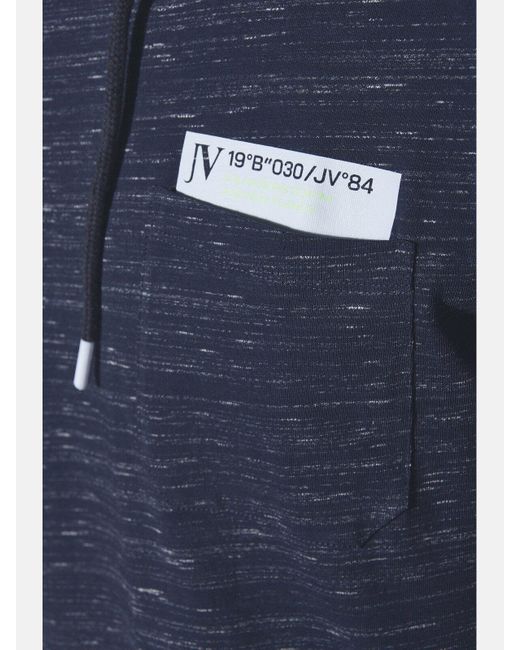 Jan Vanderstorm Sweatshirt KERVIK mit weitem Kragen in Blue für Herren
