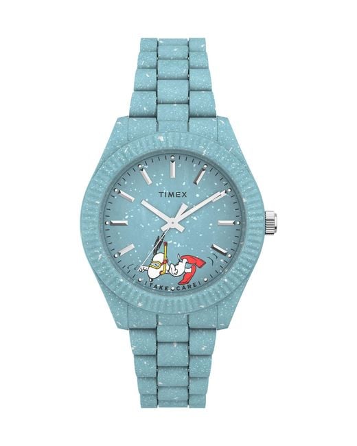 Timex Quarzuhr x Peanuts Legacy Ocean in Blue für Herren