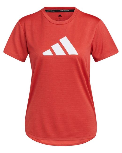 Adidas Originals Red Kurzarmshirt BOS LOGO TEE