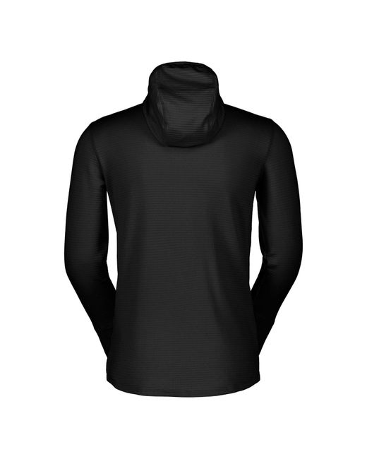 Scott Sweatjacke Hoody M's Defined Light mit Markenlogo auf der linken Brusttasche in Black für Herren