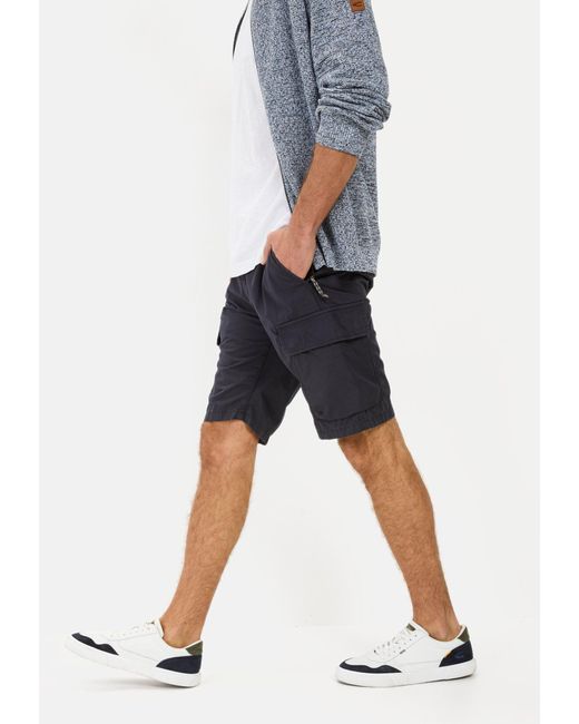 Camel Active Cargoshorts Regular Fit in Black für Herren