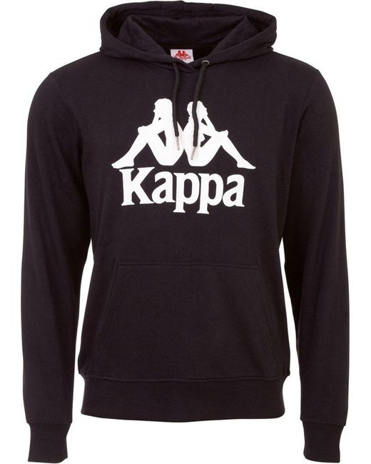 Kappa Kapuzenpullover Hoodie mit Logoprint in Blue für Herren
