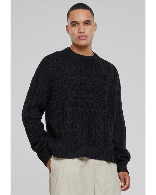 Urban Classics Rundhalspullover Set In Boxy Sweater in Black für Herren