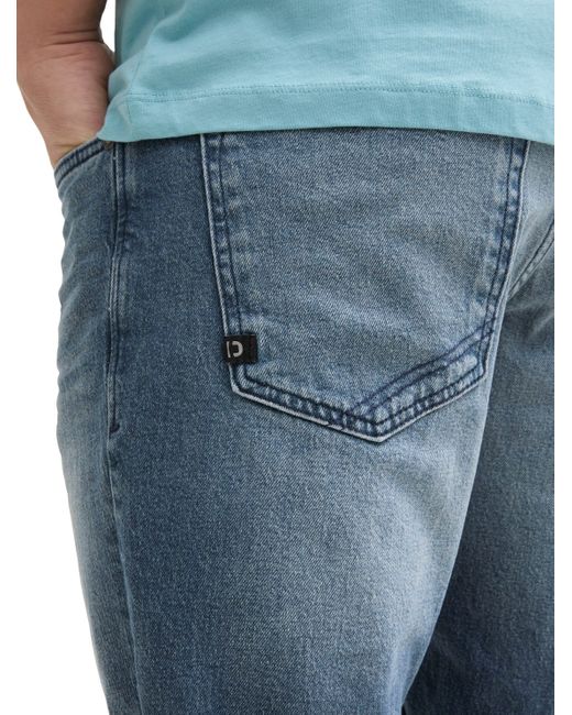 Tom Tailor Jeansshorts PIERS im Five-Pocket Style in Blue für Herren