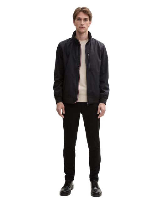 Tom Tailor Funktionsjacke casual blouson in Black für Herren